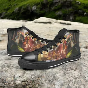 Overwatch Junkrat Shoes High Top Sneakers for Kids and Adults