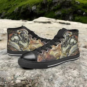 Overwatch Winston Shoes High Top Sneakers for Kids and Adults