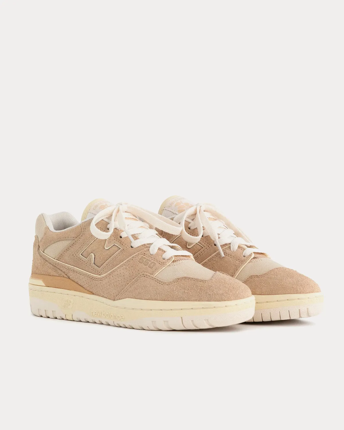 P550 Basketball Oxfords Taupe Low Top Sneakers