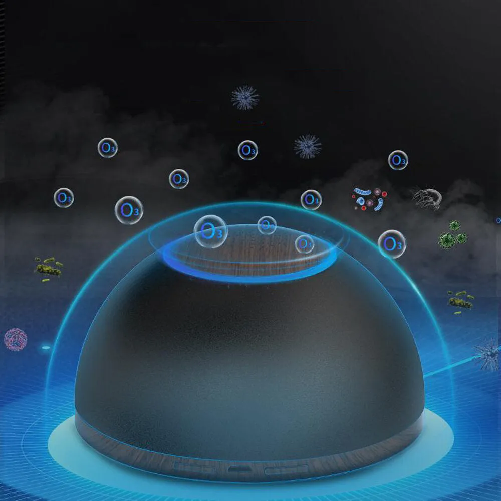Portable USB Rechargeable Air Purifier & Sterilizer for Home, Car, and Refrigerator