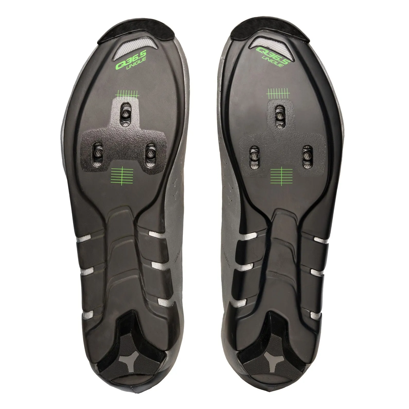 Q36.5 NEW UNIQUE ROAD SHOES SILVER