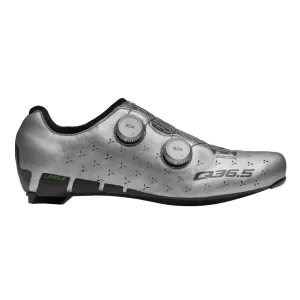 Q36.5 NEW UNIQUE ROAD SHOES SILVER