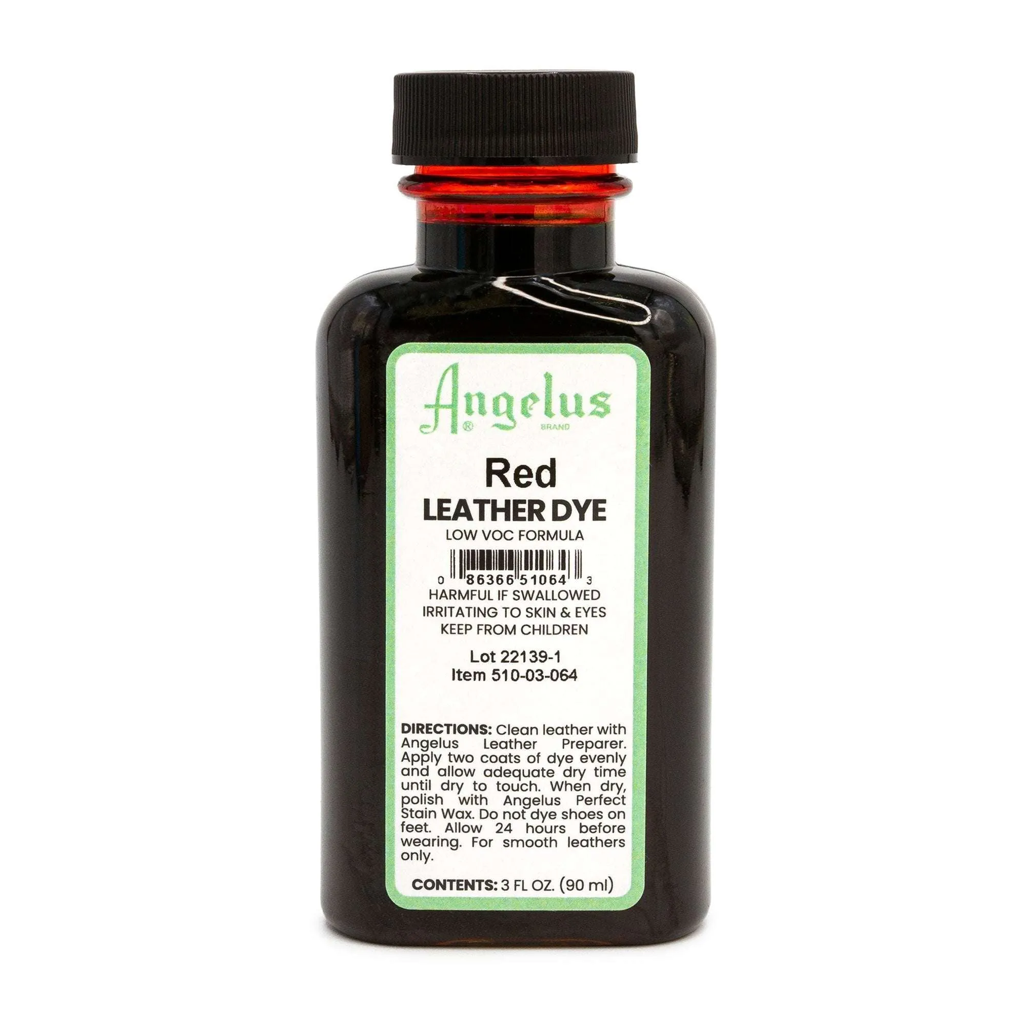 Red Low VOC Leather Dye