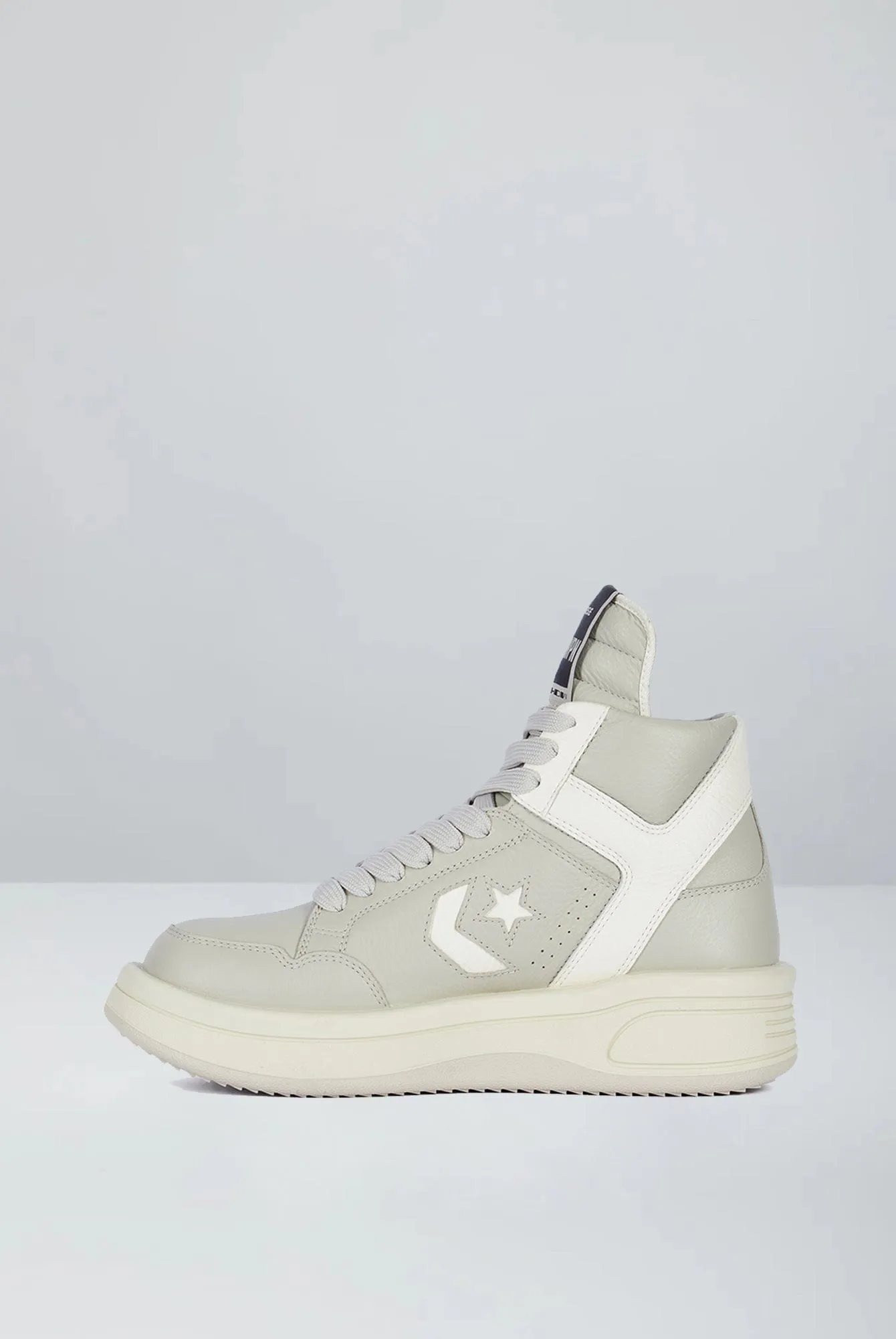 Rick Owens DRKSHDW x Converse Turbowpn in Oyster/White