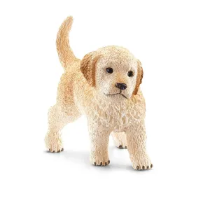 Schleich Animal Figurine - Dog - Golden Retriever Puppy
