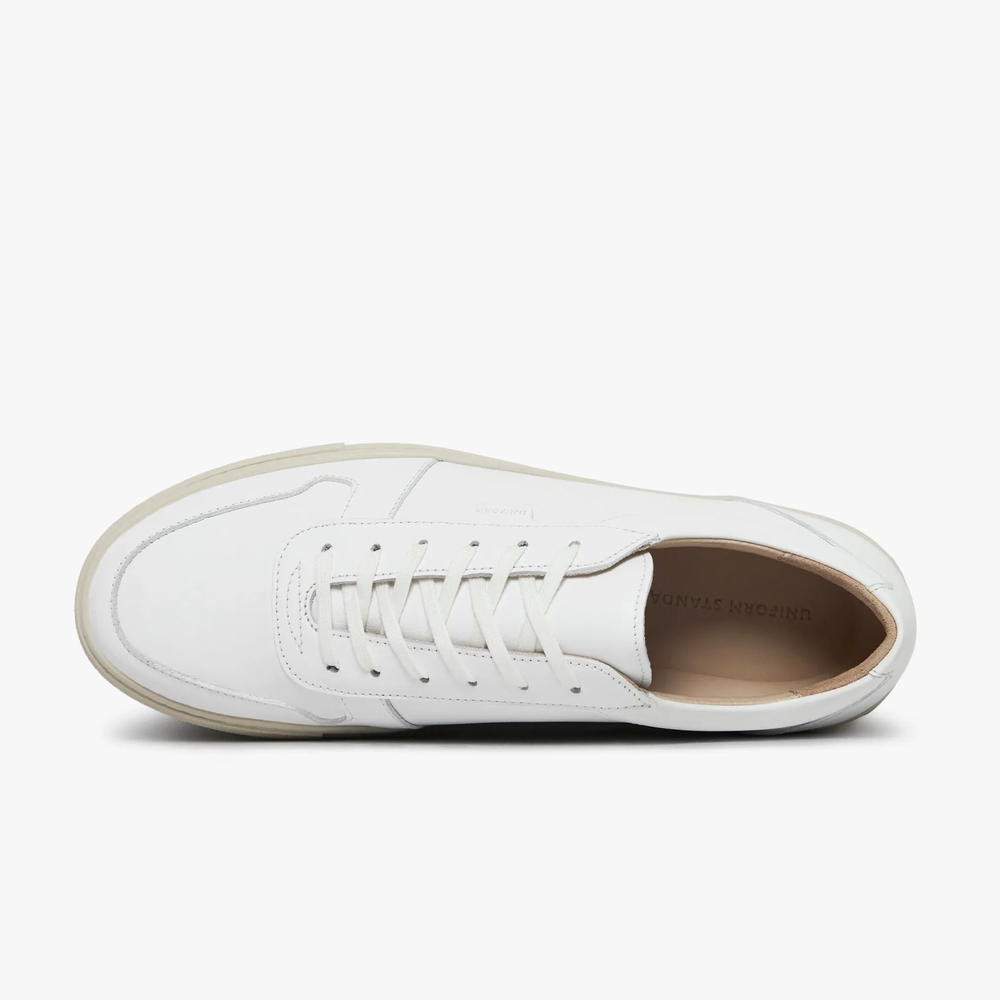 Series 6 White Vintage Leather Womens
