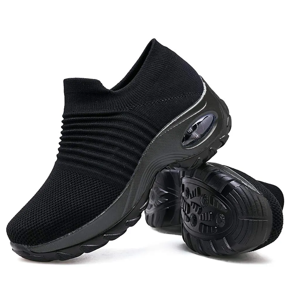 Slip On Breathe Mesh Walking Shoes