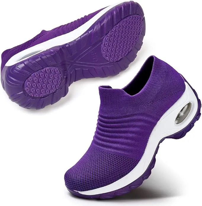 Slip On Breathe Mesh Walking Shoes