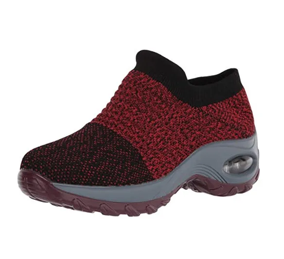 Slip On Breathe Mesh Walking Shoes
