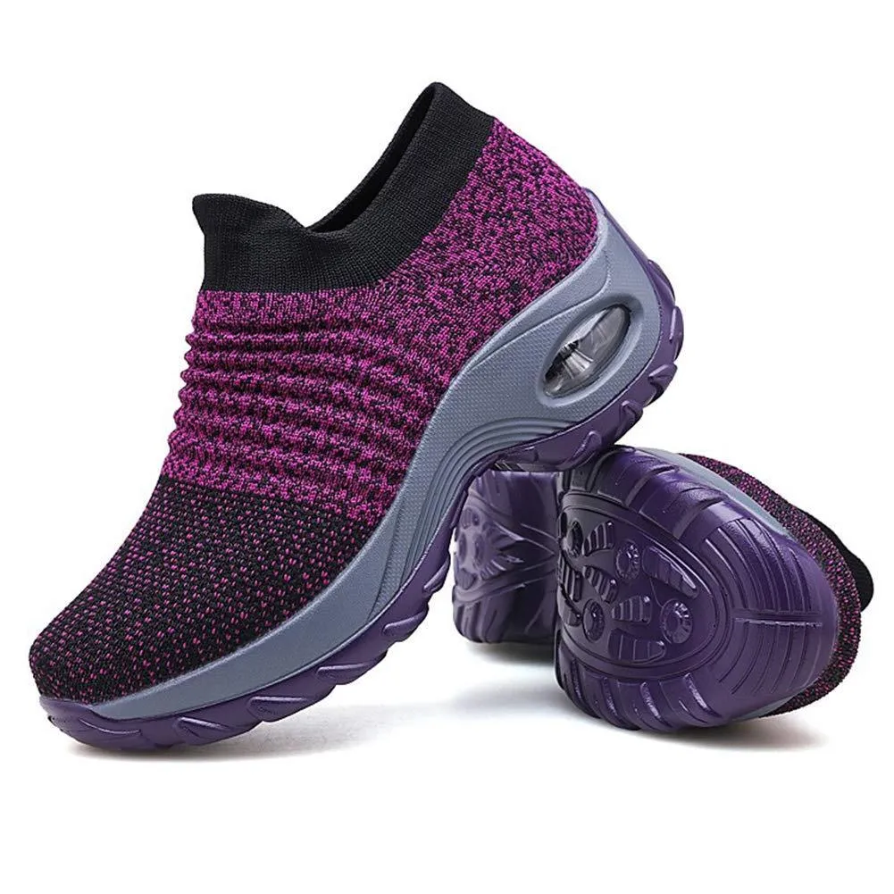 Slip On Breathe Mesh Walking Shoes