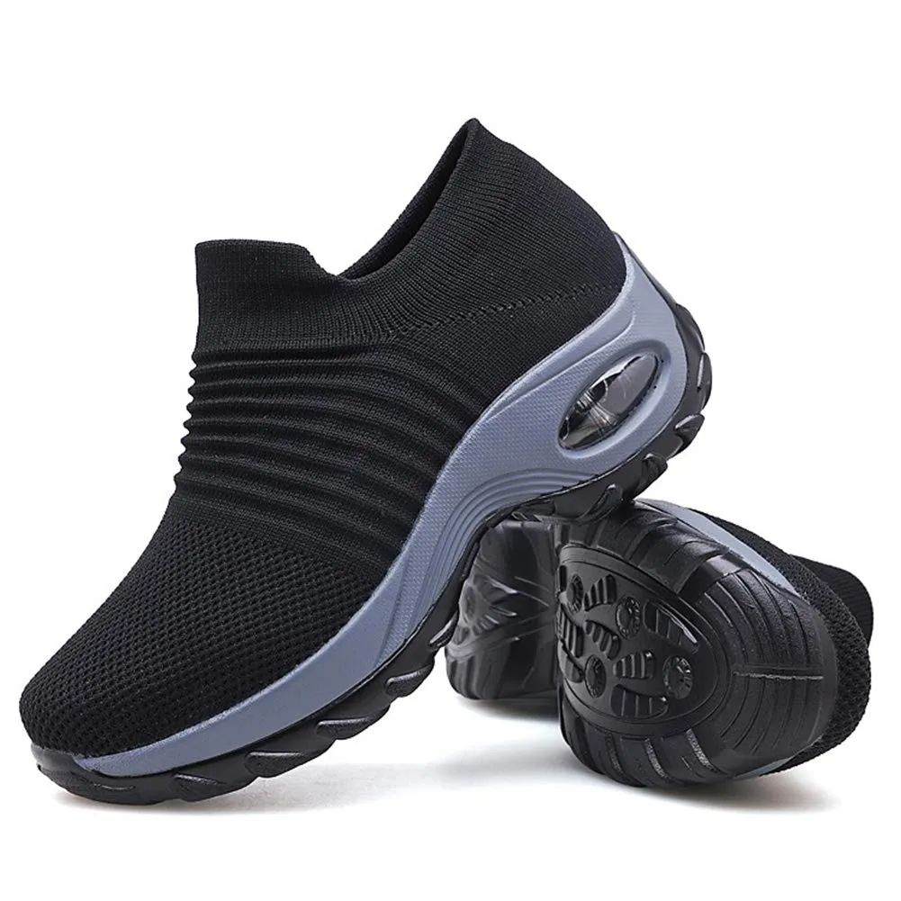 Slip On Breathe Mesh Walking Shoes