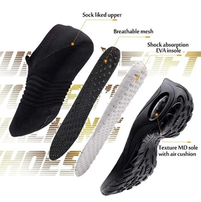 Slip On Breathe Mesh Walking Shoes