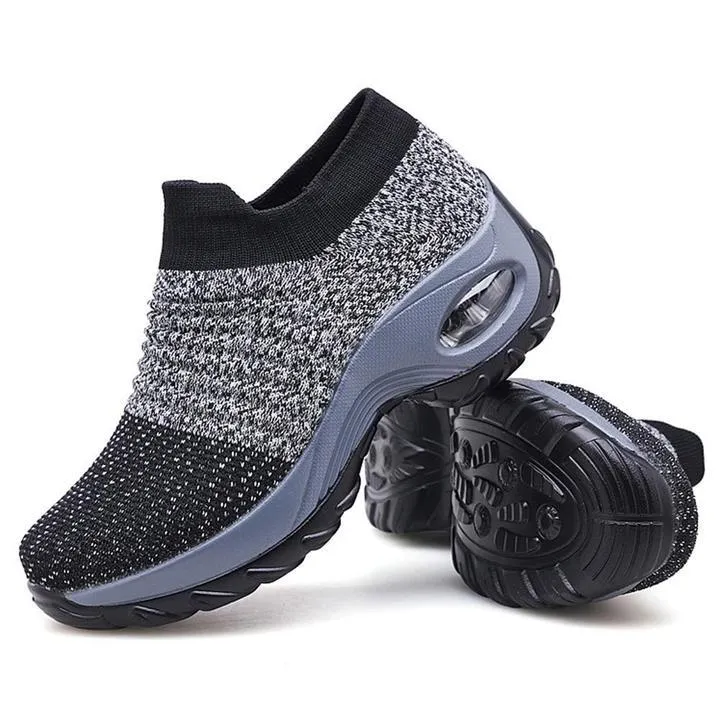 Slip On Breathe Mesh Walking Shoes