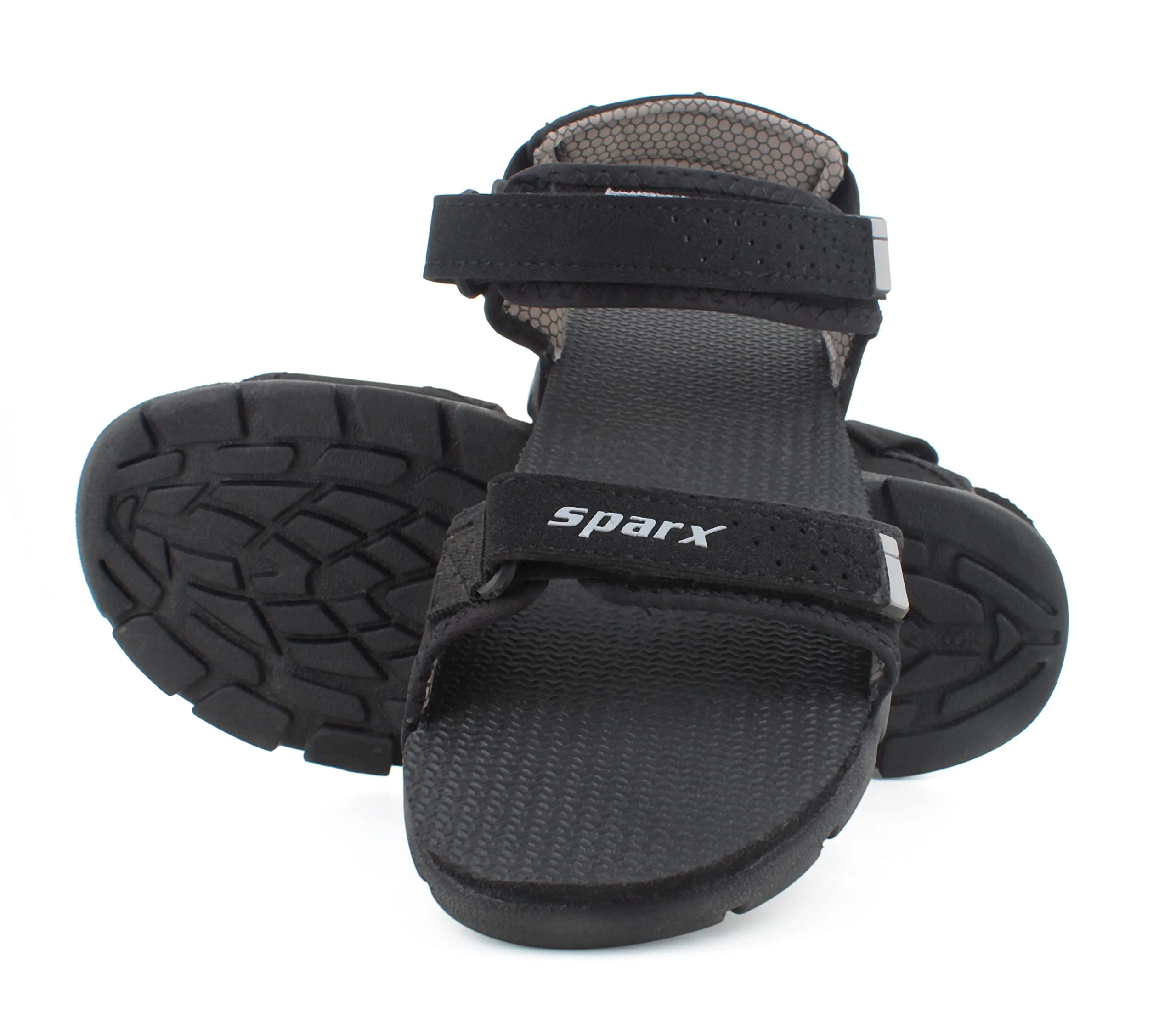 SPARX mens SS 119 | Latest, Daily Use, Stylish Floaters | Grey Sport Sandal - 8 UK (SS 119)
