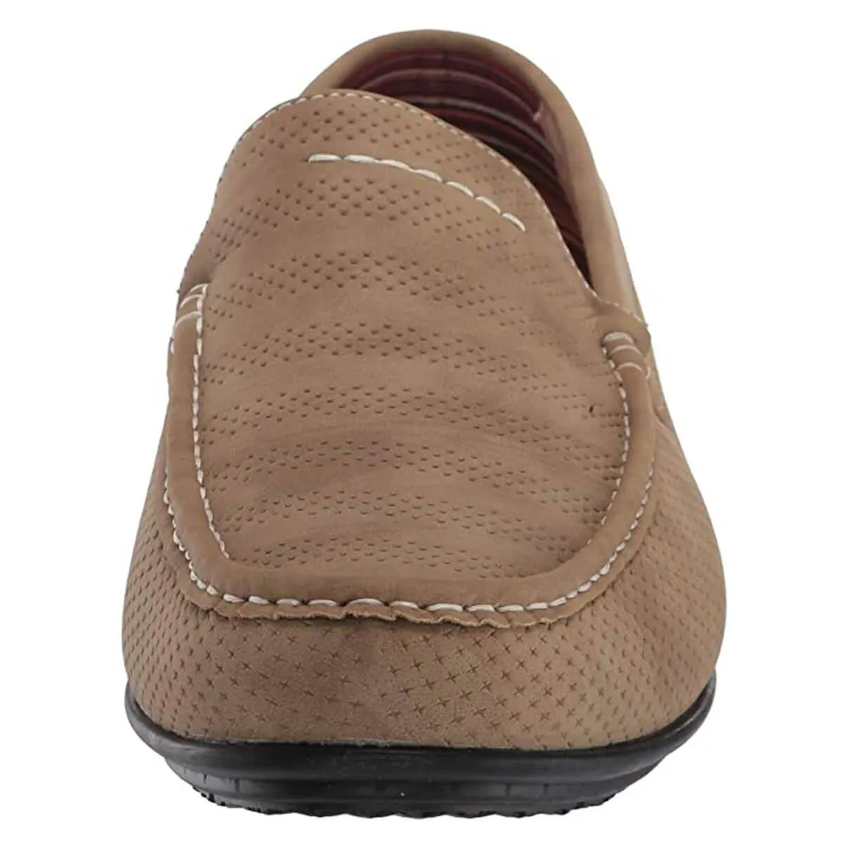 Stacy Adams Men's Shoes - Cirrus Moc Toe Slip On Stone | 25359-275
