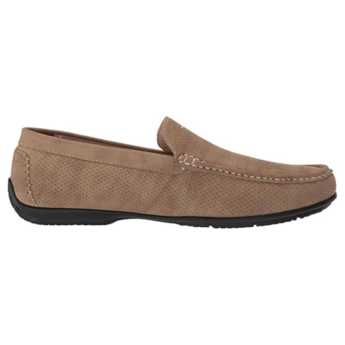 Stacy Adams Men's Shoes - Cirrus Moc Toe Slip On Stone | 25359-275