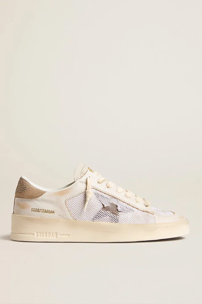 Stardan Nappa w/ Net and Leather Upper and Leather Star Grey / Ecru / Brown