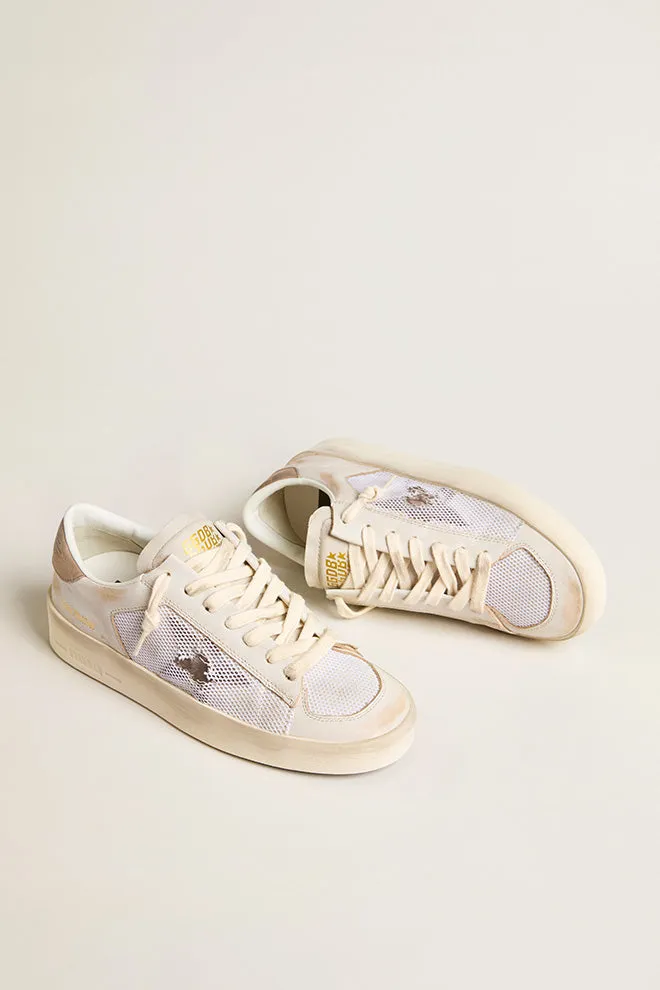 Stardan Nappa w/ Net and Leather Upper and Leather Star Grey / Ecru / Brown