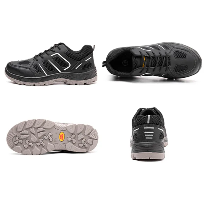 Steel Toe Shoes for Men Waterproof Slip Resistant Women Work Sneakers Athletic Durable Lightweight Comfortable Indestructible Construction Air Cushion