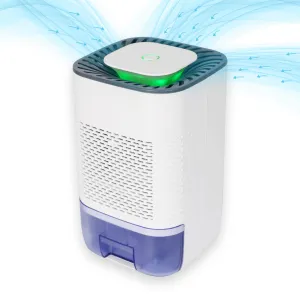 Techko Room Dehumidifier for the Home Basement Closet Bathroom – 800mL Capacity