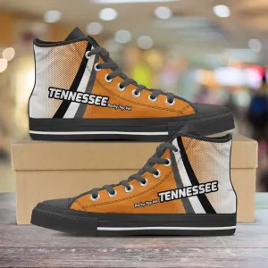 Tennessee Volunteers Basketball Fans Canvas High Top Shoes