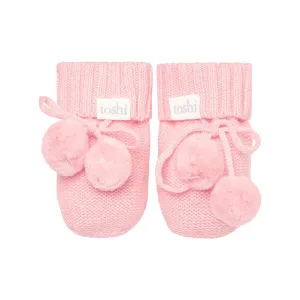 Toshi Organic Booties Marley Pearl
