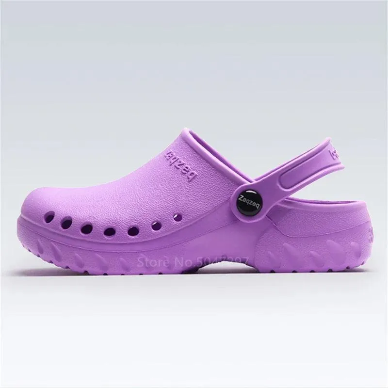 Unisex Waterproof Anti-Slip Work Sandals; Ideal Work Shoes Versatile Functional
