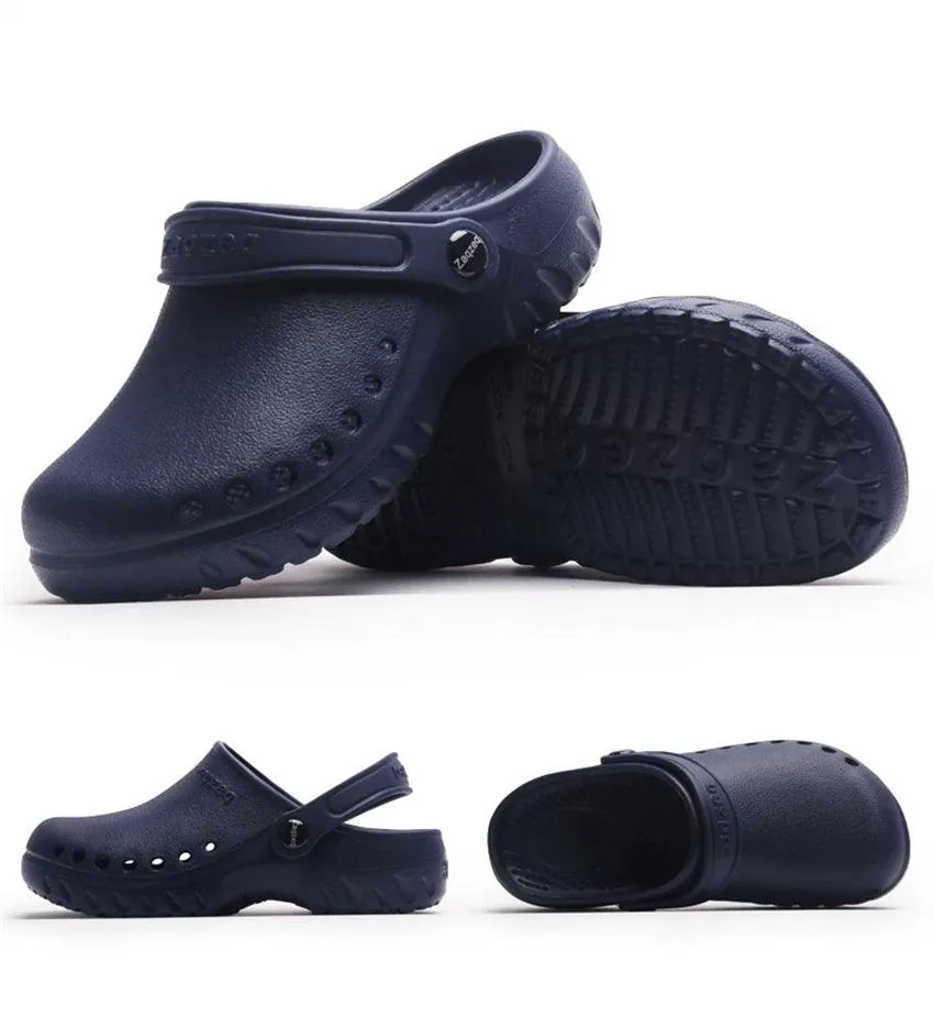Unisex Waterproof Anti-Slip Work Sandals; Ideal Work Shoes Versatile Functional