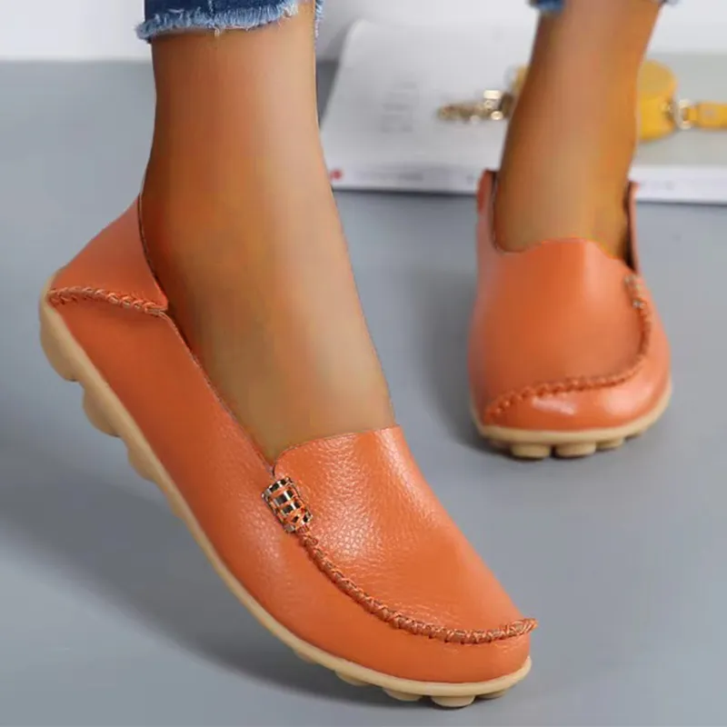 Vanccy PU Leather Loafers