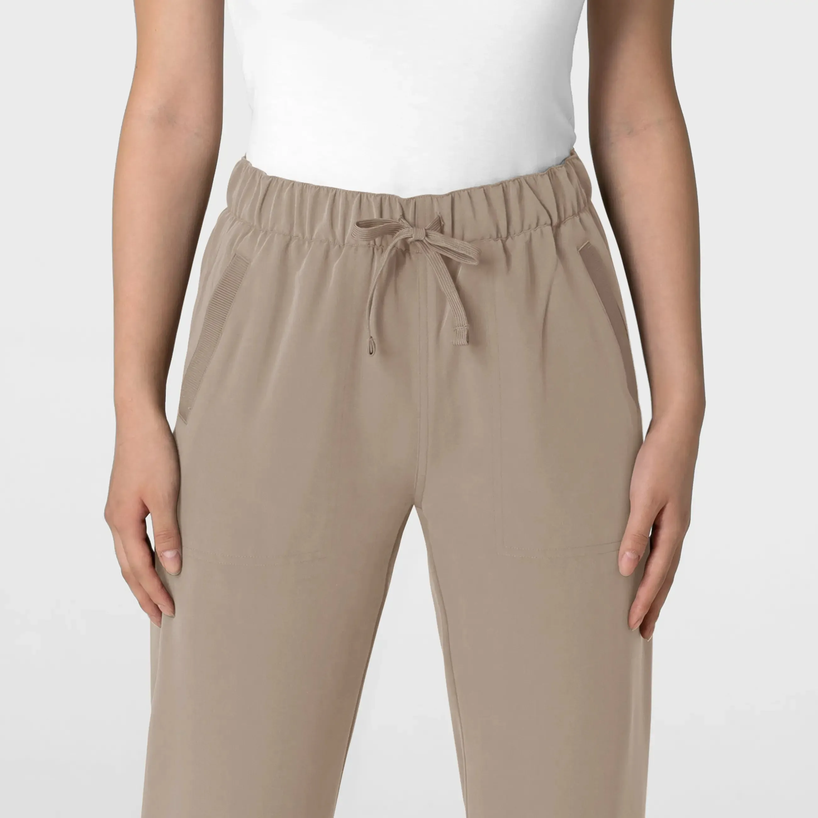 Wink Women's Stovepipe High-Low Hem Scrub Pant - Haze
