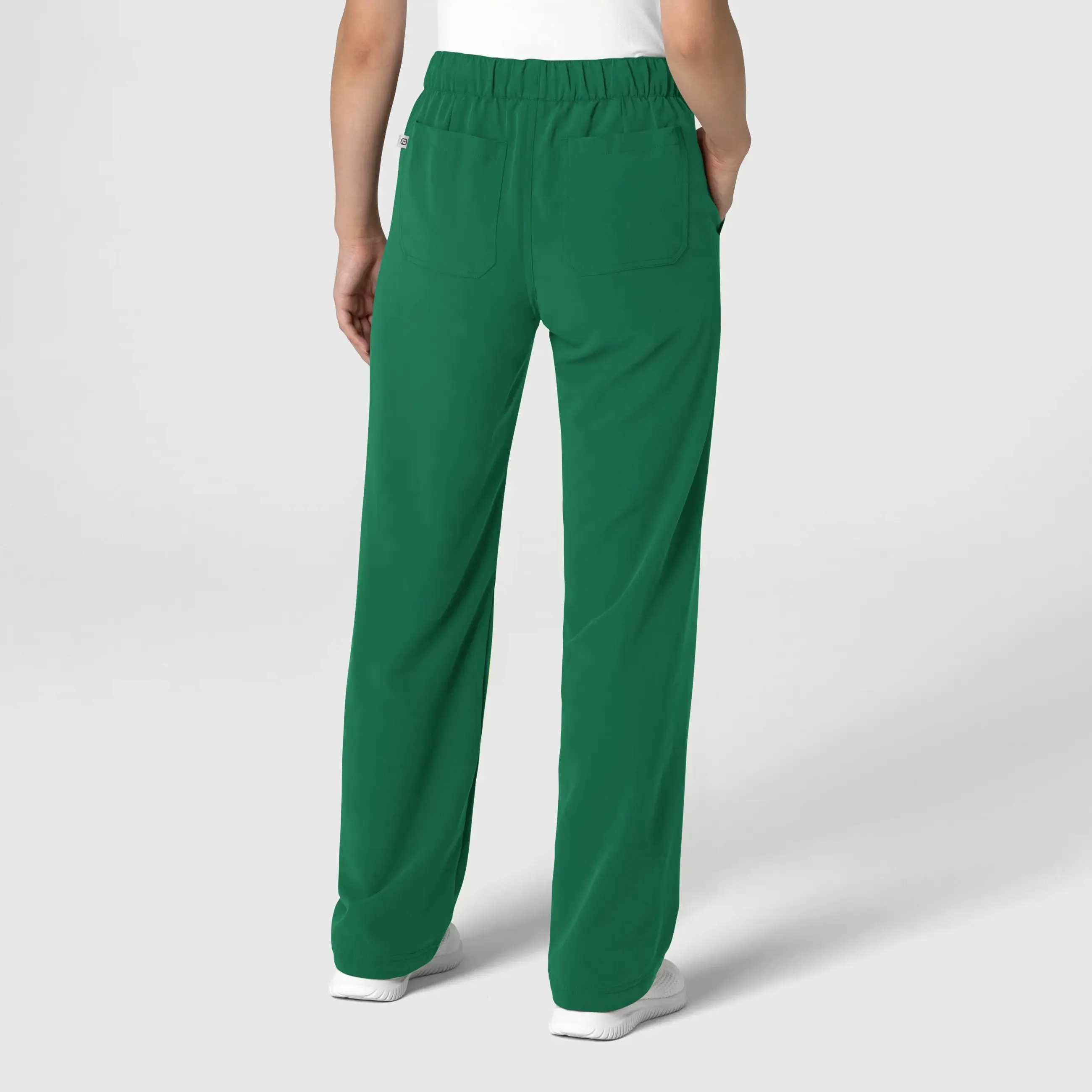 Wink Women's Stovepipe High-Low Hem Scrub Pant - Hunter