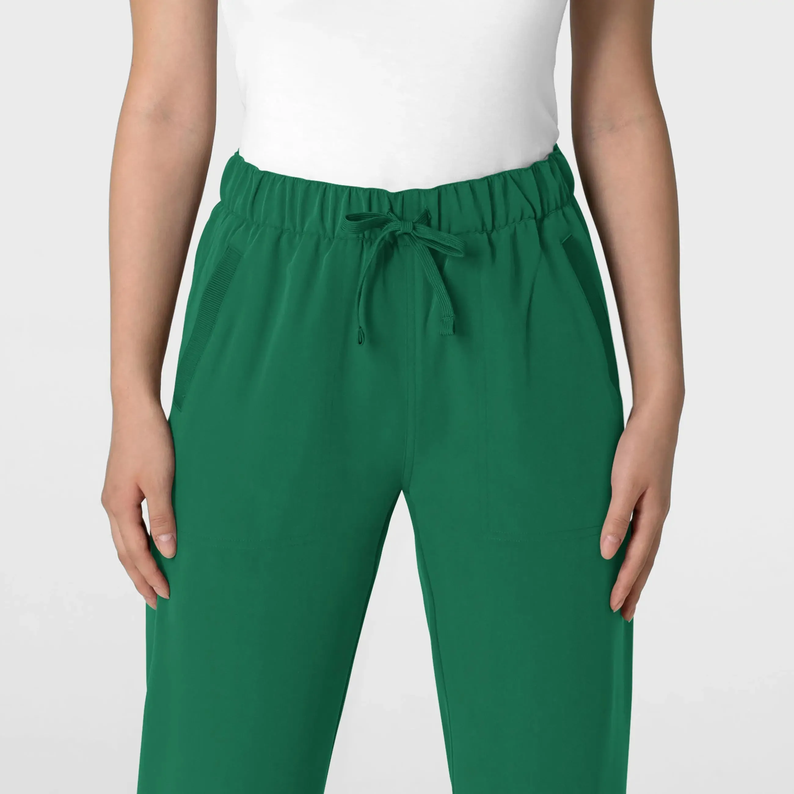 Wink Women's Stovepipe High-Low Hem Scrub Pant - Hunter