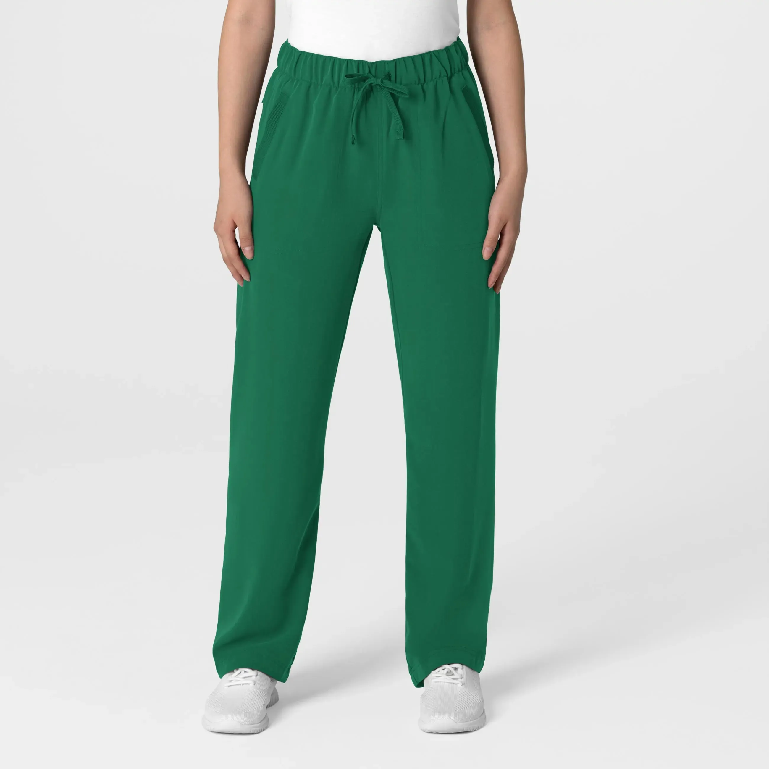 Wink Women's Stovepipe High-Low Hem Scrub Pant - Hunter