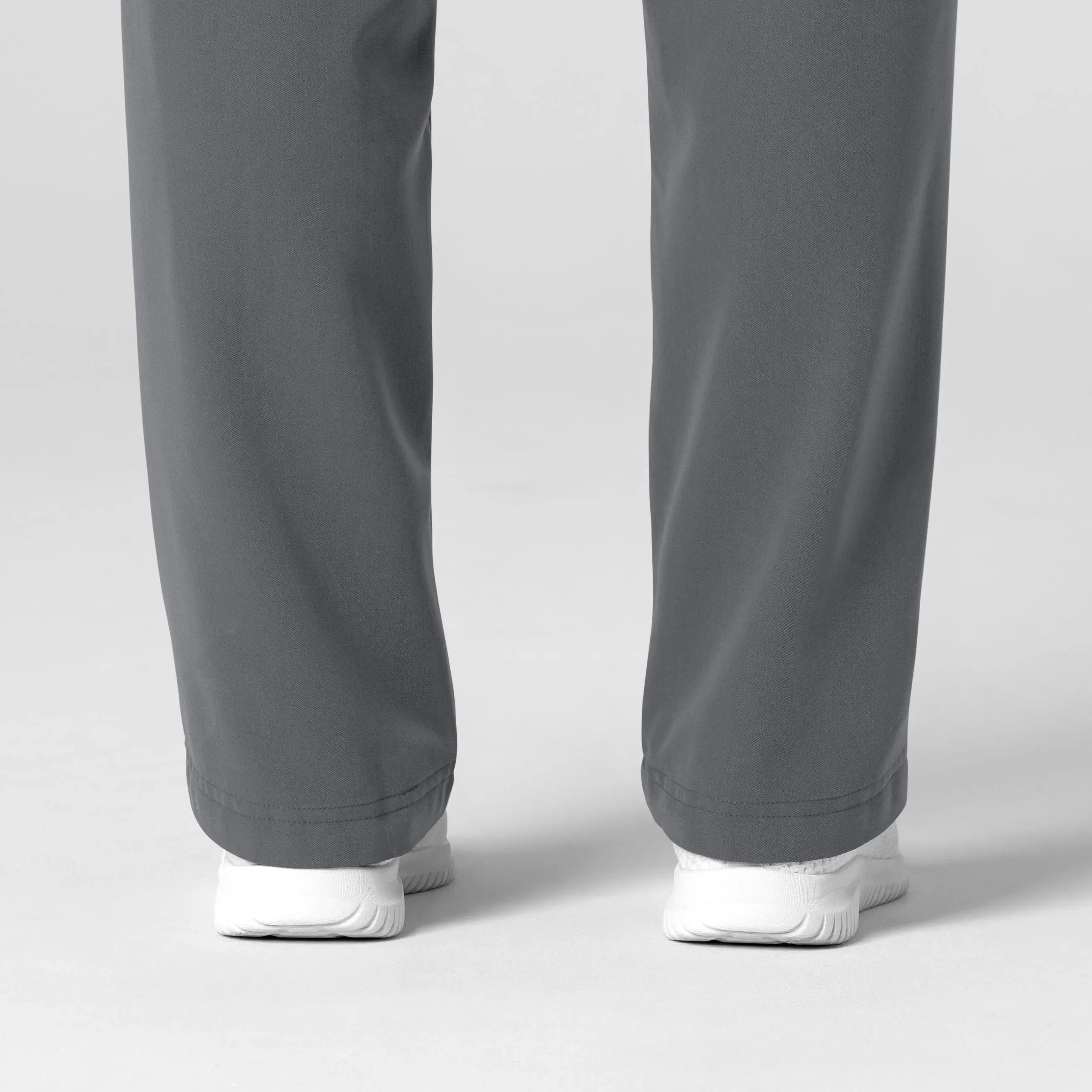 Wink Women's Stovepipe High-Low Hem Scrub Pant - Pewter