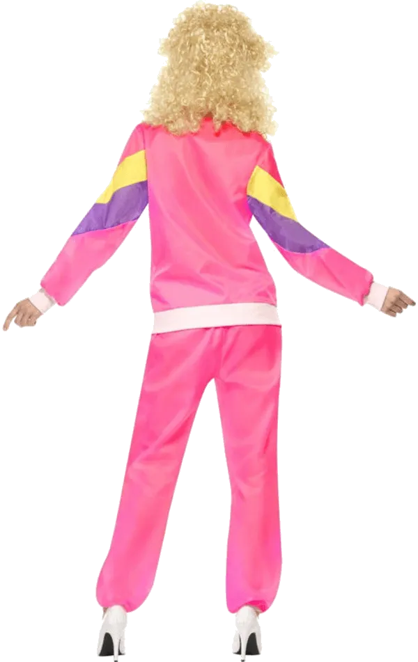 Womens 80s Retro Shellsuit Costume