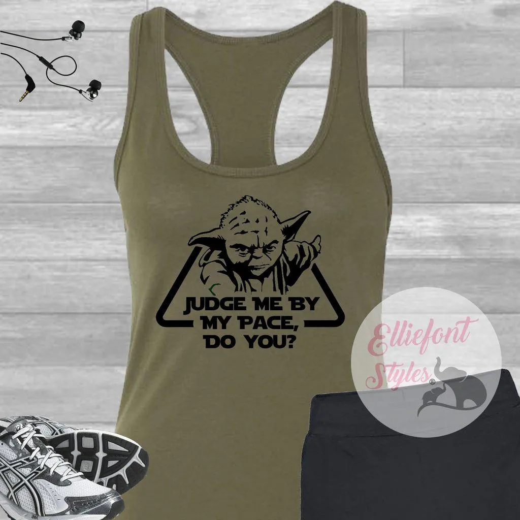 Yoda Inspired Running Shirt, Run Marathon Shirt