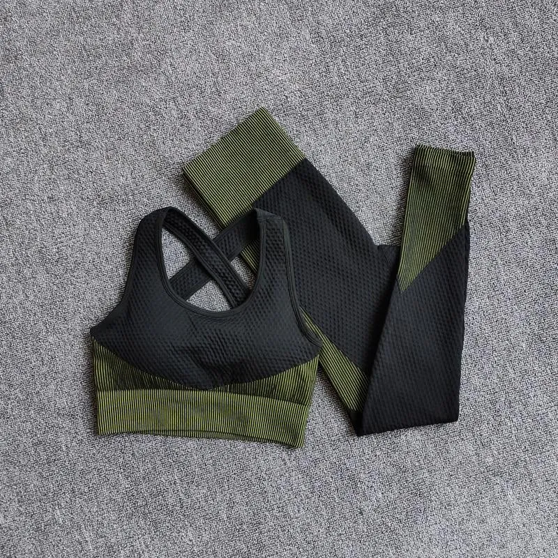 Yoga Sets Long Sleeve Yoga Clothing Female Sport Gym Suits Wear Running Clothes