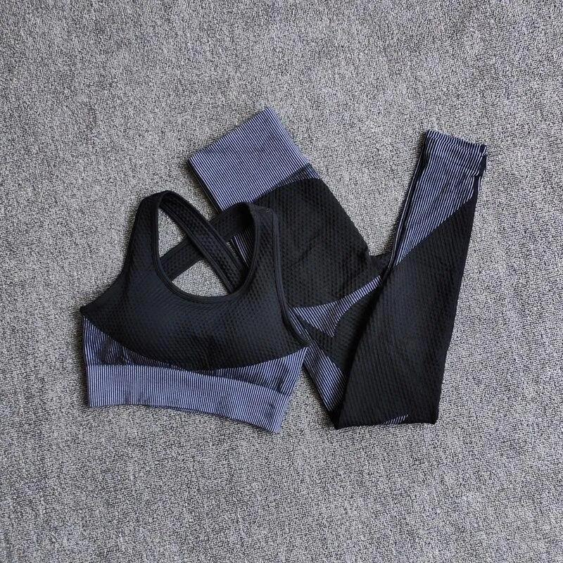 Yoga Sets Long Sleeve Yoga Clothing Female Sport Gym Suits Wear Running Clothes
