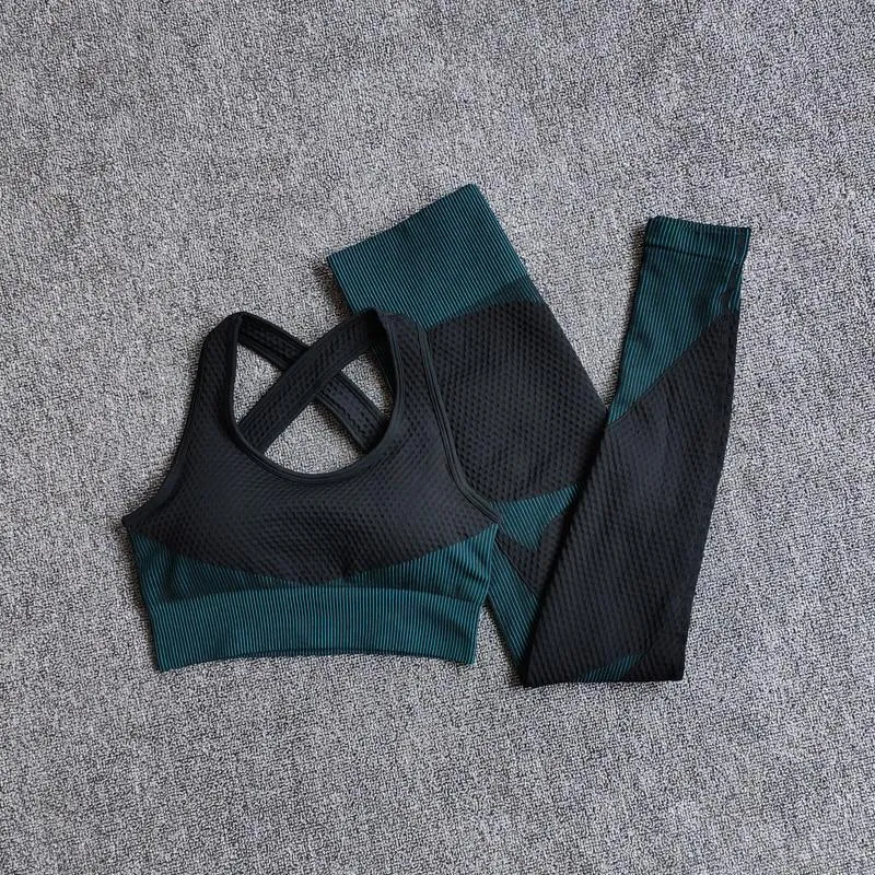 Yoga Sets Long Sleeve Yoga Clothing Female Sport Gym Suits Wear Running Clothes