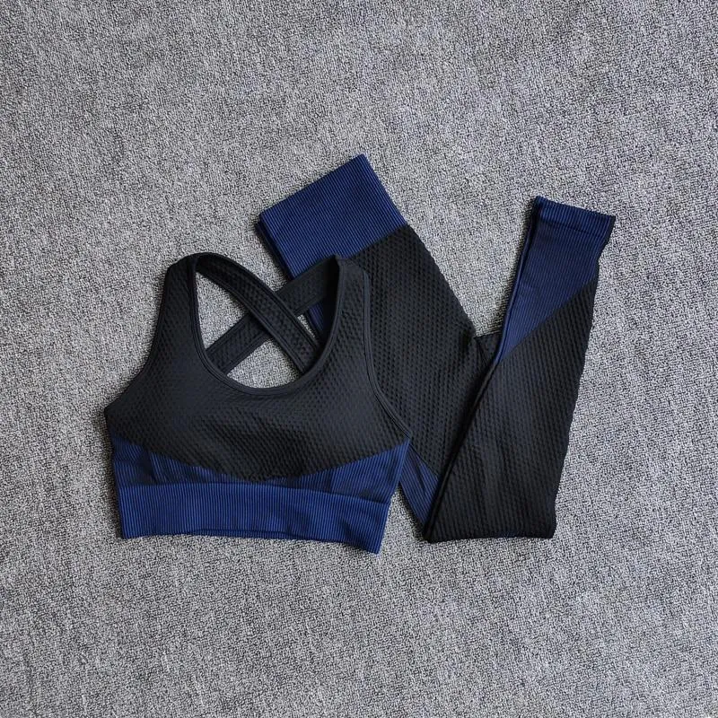 Yoga Sets Long Sleeve Yoga Clothing Female Sport Gym Suits Wear Running Clothes