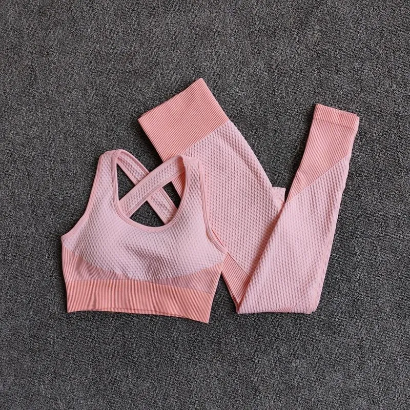 Yoga Sets Long Sleeve Yoga Clothing Female Sport Gym Suits Wear Running Clothes