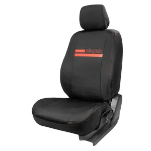 Yolo Fabric Car Seat Cover Design 3 For Mahindra Scorpio